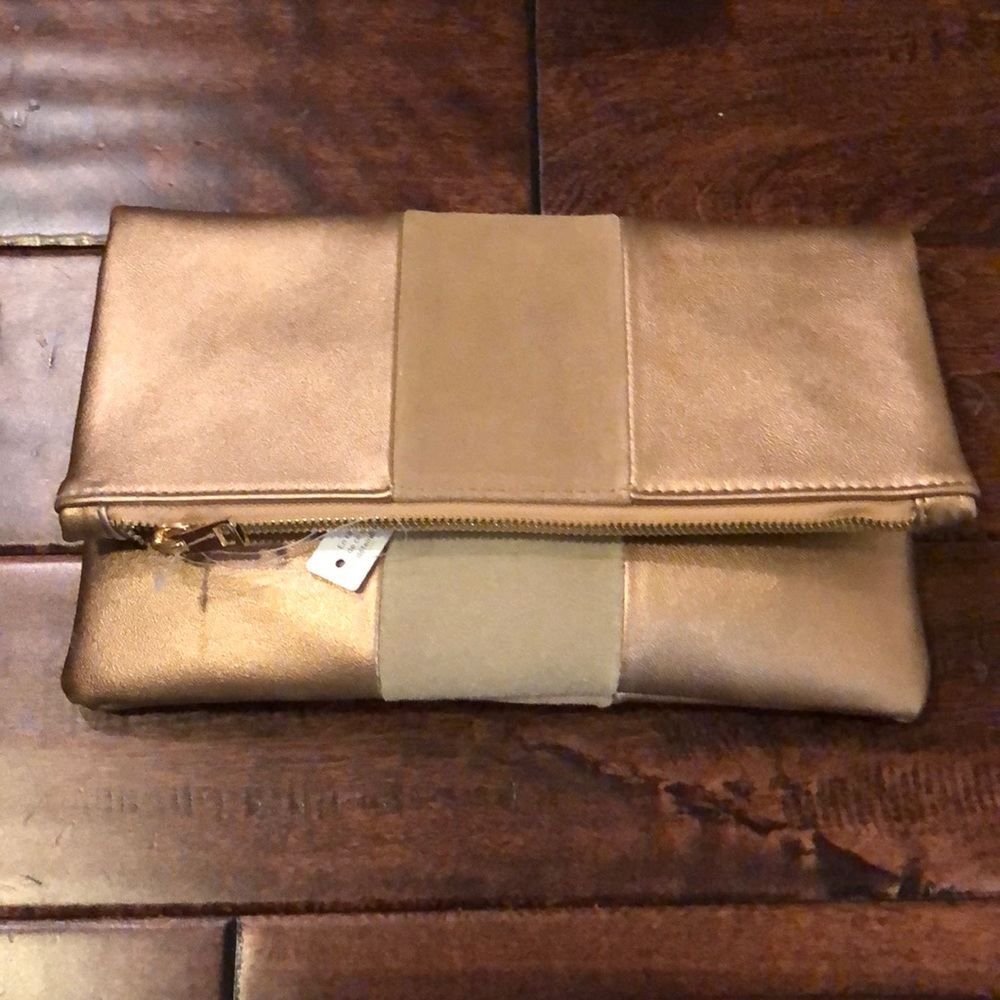 *NWT* Rose Gold Clutch